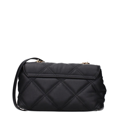 Black Leather Shoulder Bag