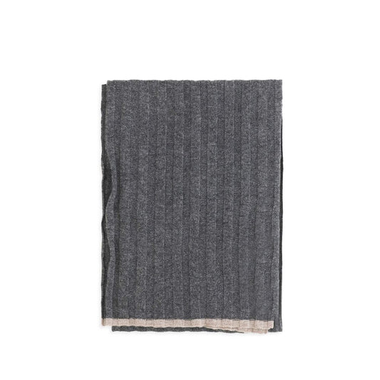 Gray Cashmere Scarf