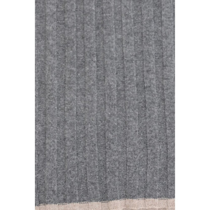 Gray Cashmere Scarf