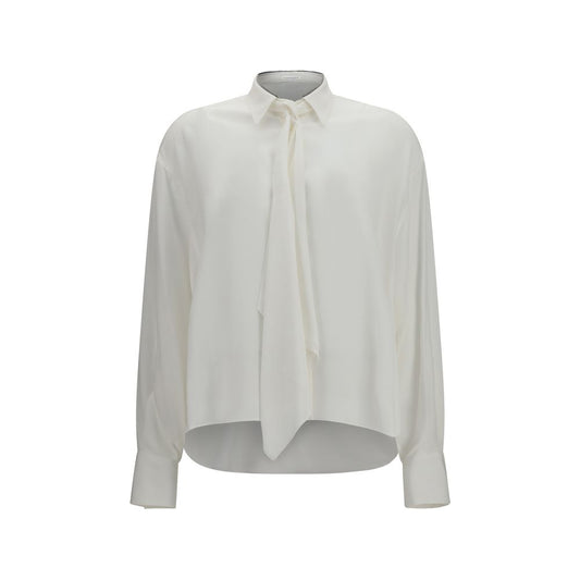 White Silk Dress Shirt