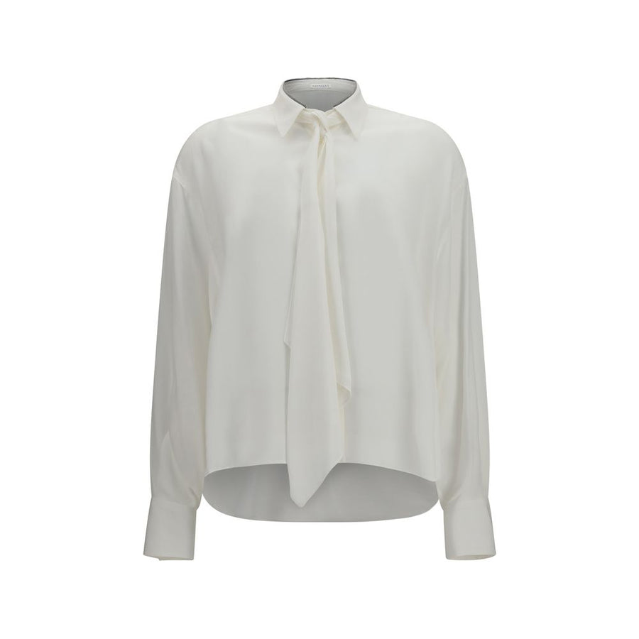 White Silk Dress Shirt