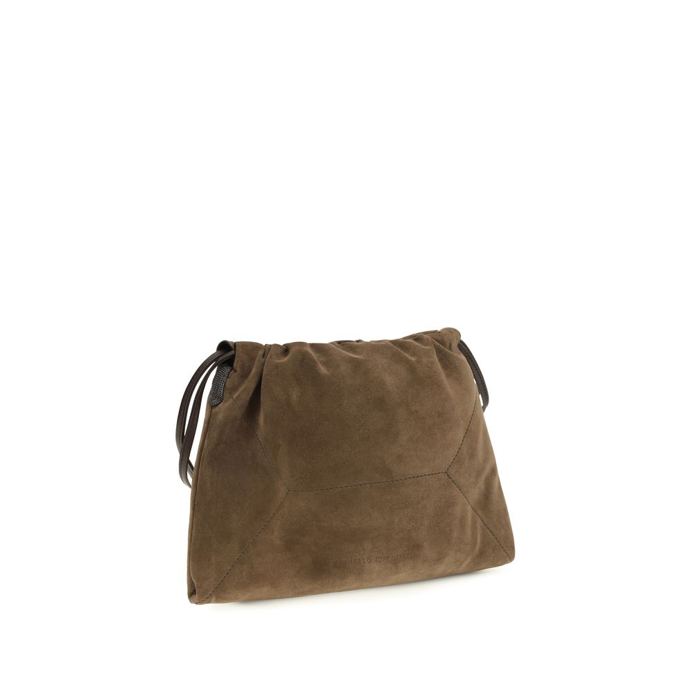 Brown Calf Leather Bos Taurus Shoulder Bag