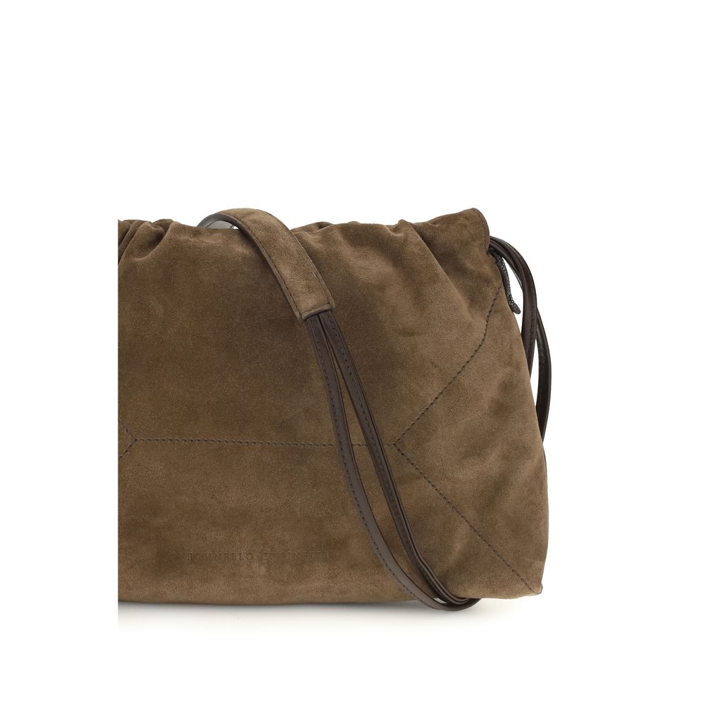 Brown Calf Leather Bos Taurus Shoulder Bag