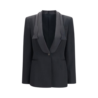 Black Wool Oves Aries Full-Length Jacket