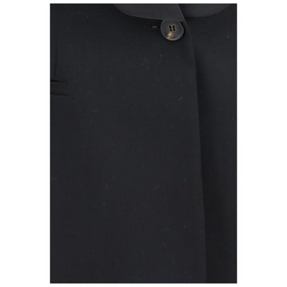Black Wool Oves Aries Full-Length Jacket