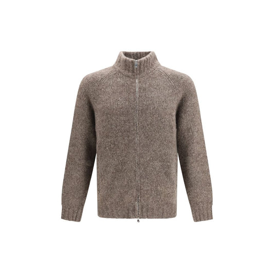 Beige Cashmere Cardigan