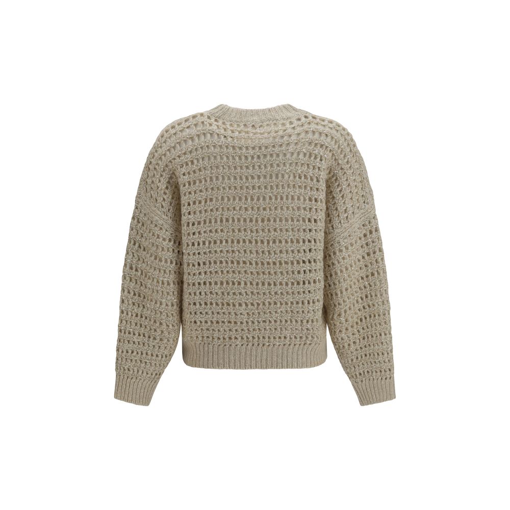 Beige Wool Oves Aries Sweatshirt