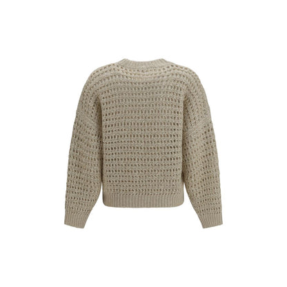 Beige Wool Oves Aries Sweatshirt