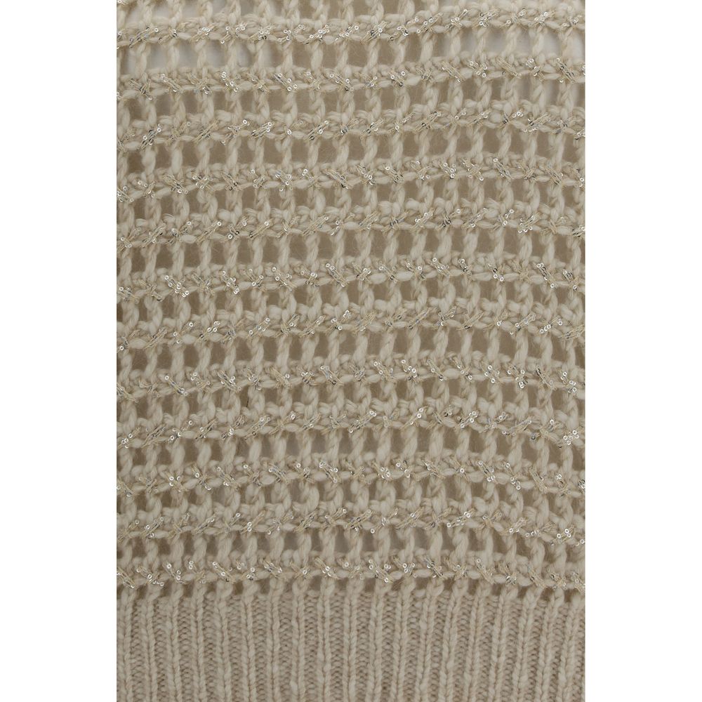 Beige Wool Oves Aries Sweatshirt