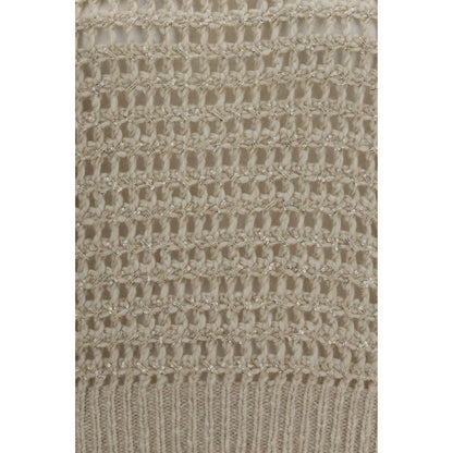 Beige Wool Oves Aries Sweatshirt