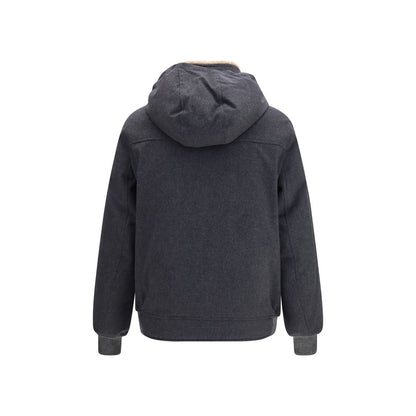 Gray Wool Oves Aries Shell Jacket