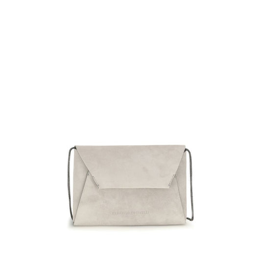 Gray Calf Leather Bos Taurus Shoulder Bag