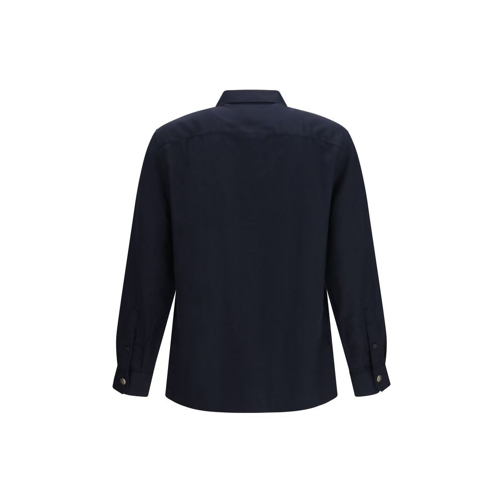Blue Wool Oves Aries Shirt