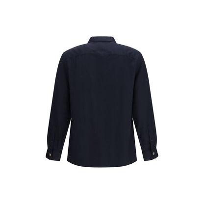 Blue Wool Oves Aries Shirt