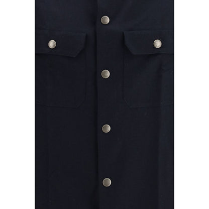 Blue Wool Oves Aries Shirt