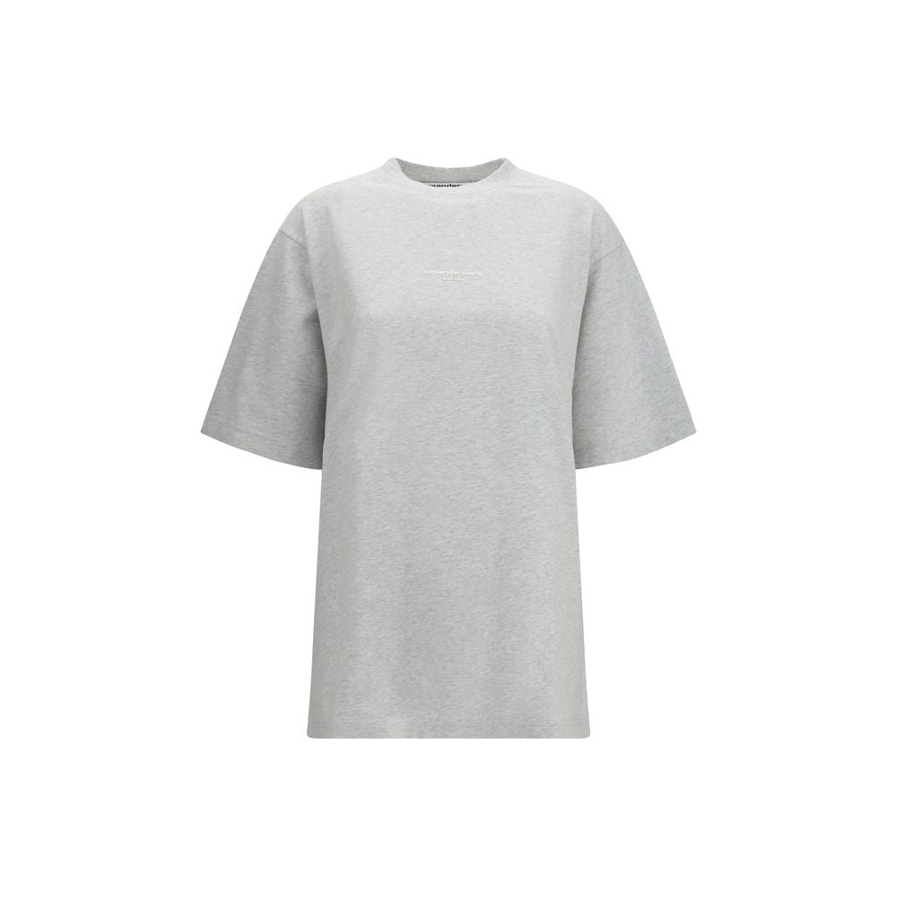 Gray Cotton T-Shirt