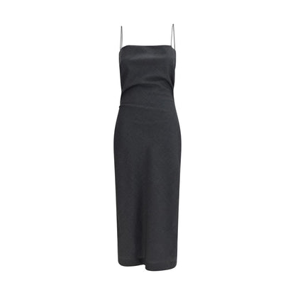 Gray Wool Oves Aries Cocktail Dress