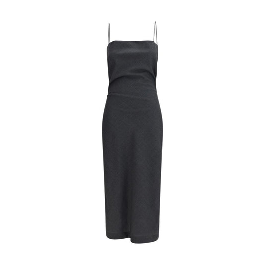 Gray Wool Oves Aries Cocktail Dress