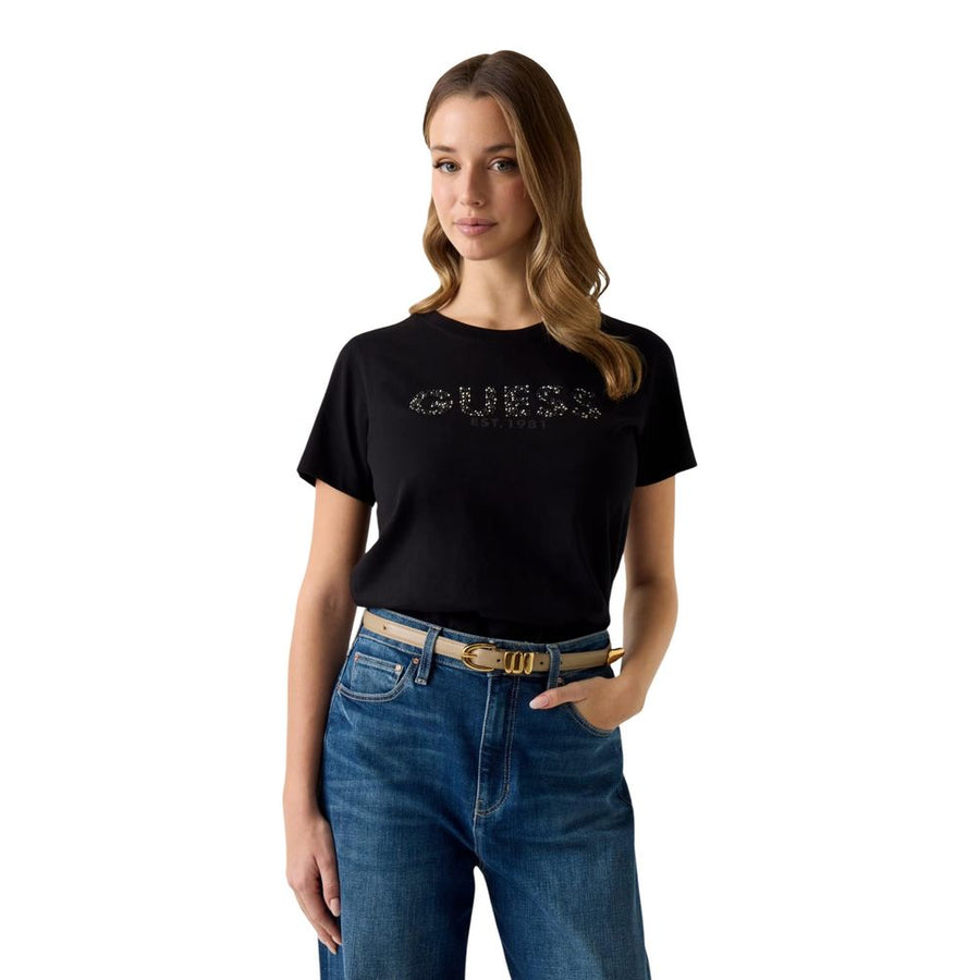 Black Cotton T-Shirt