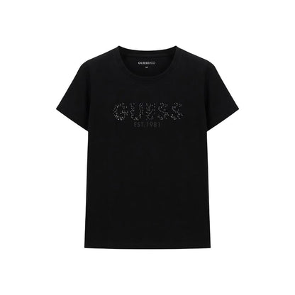 Black Cotton T-Shirt