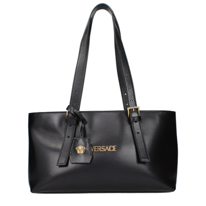 Black Leather Shoulder Bag