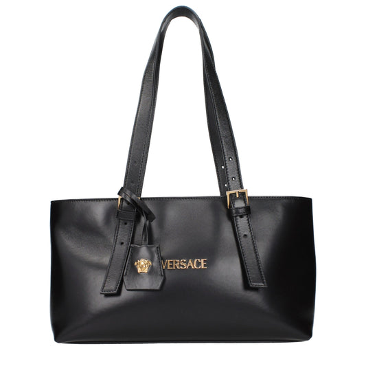 Black Leather Shoulder Bag
