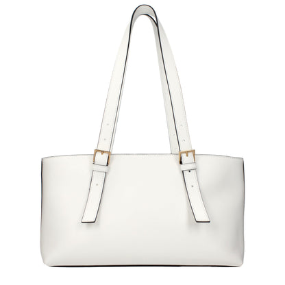 White Leather Shoulder Bag