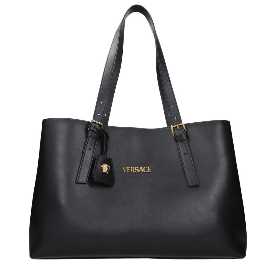 Black Leather Shoulder Bag