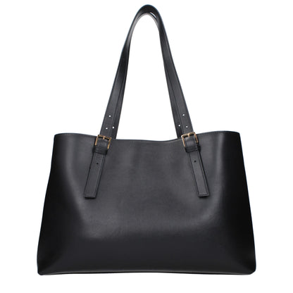 Black Leather Shoulder Bag