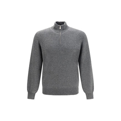 Gray Cashmere Sweatshirt