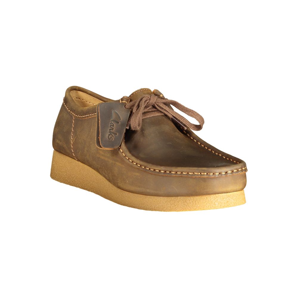 Brown Leather Men's Sneaker