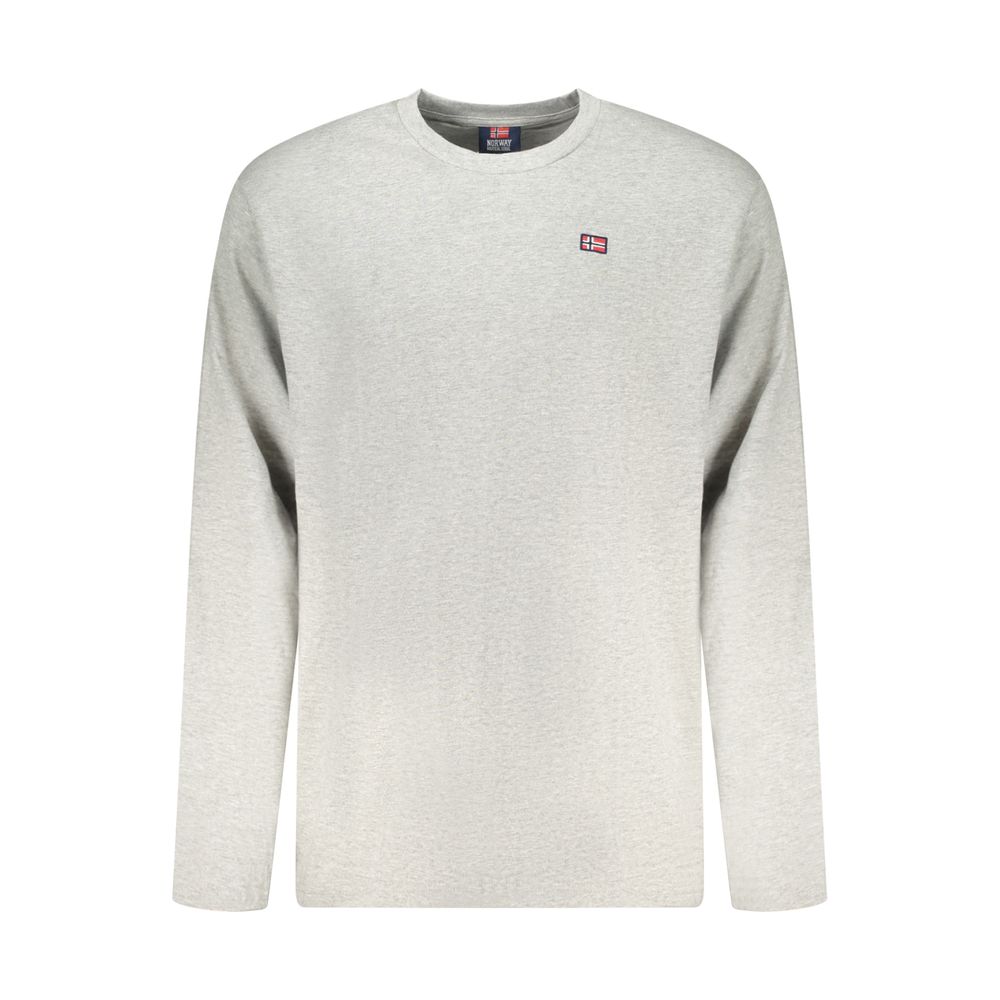 Grigio Cotton Men T-Shirt