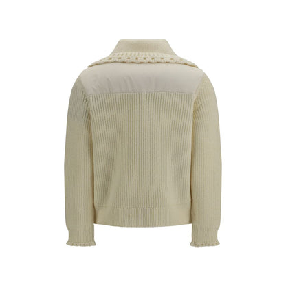 Beige Wool Oves Aries Cardigan