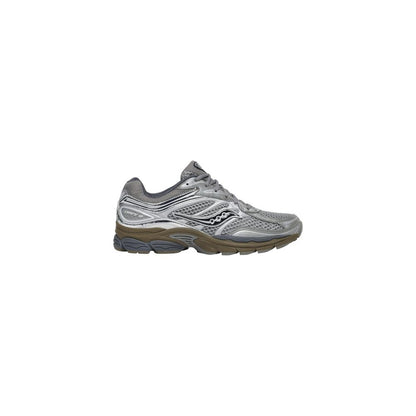 Silver Synthetic Athletic Sneakers