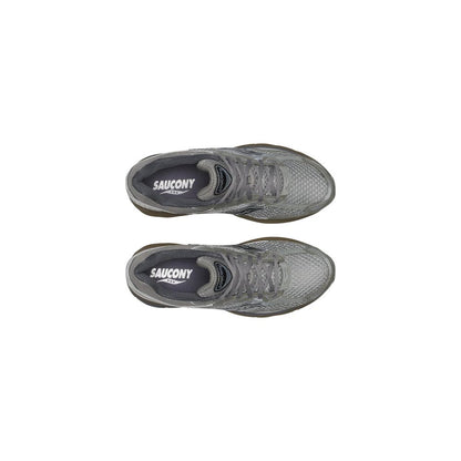 Silver Synthetic Athletic Sneakers