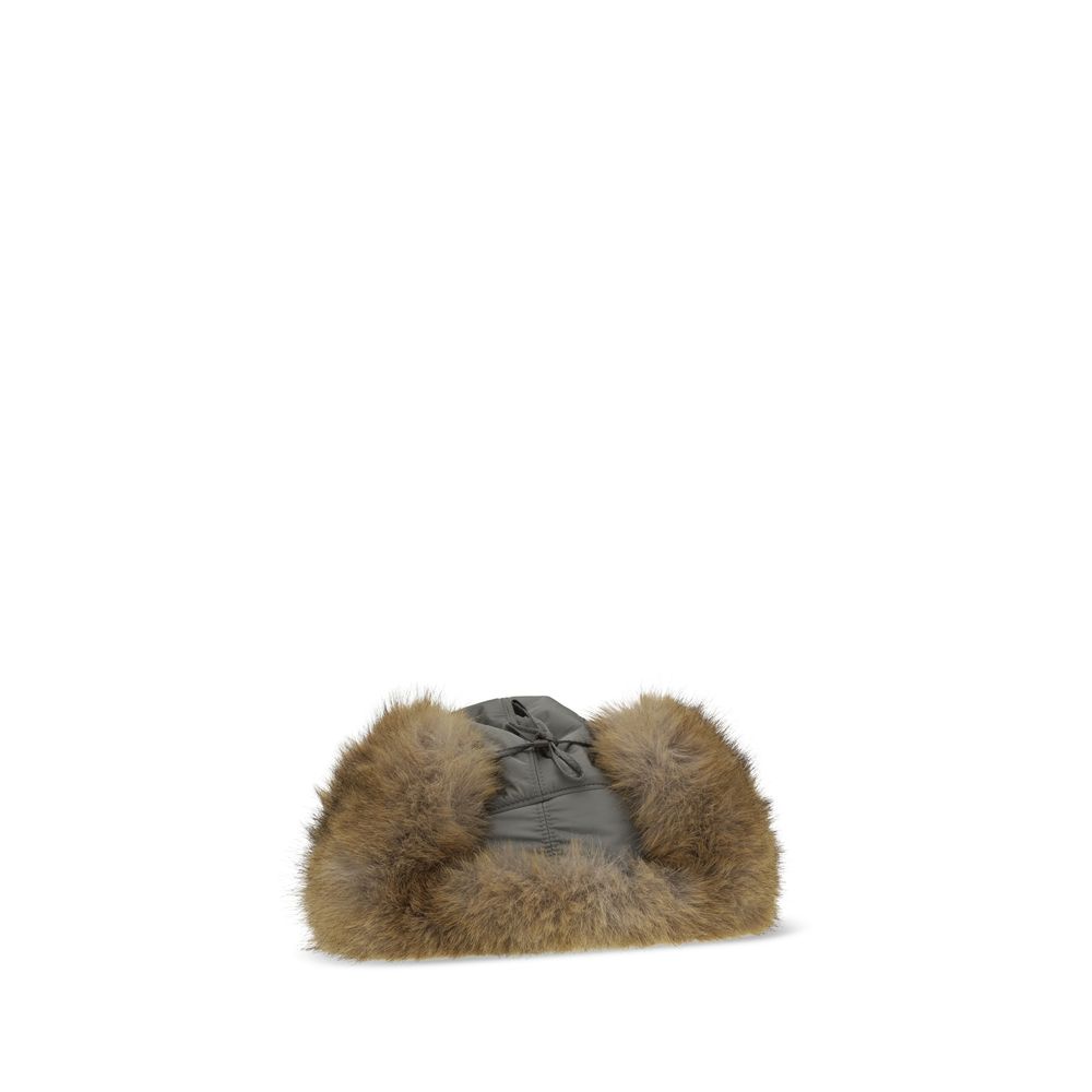 Gray Polyamide Sunhat