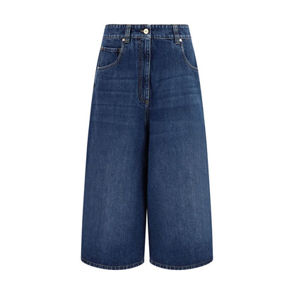 Blue Denim Shorts