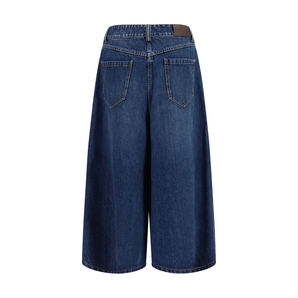 Blue Denim Shorts