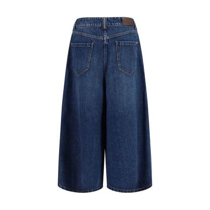Blue Denim Shorts