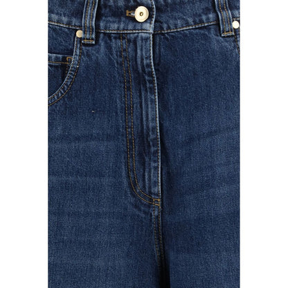 Blue Denim Shorts