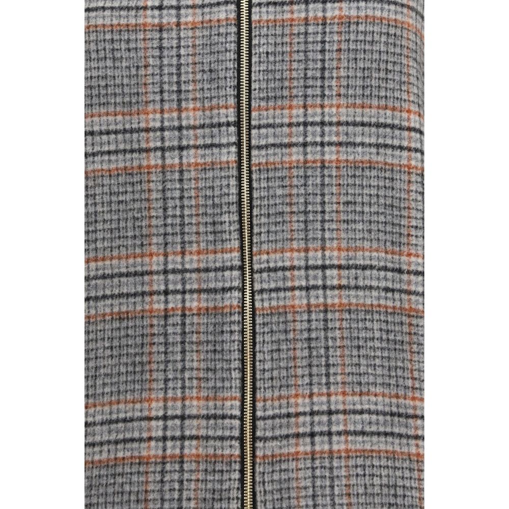 Gray Wool Oves Aries Bomber