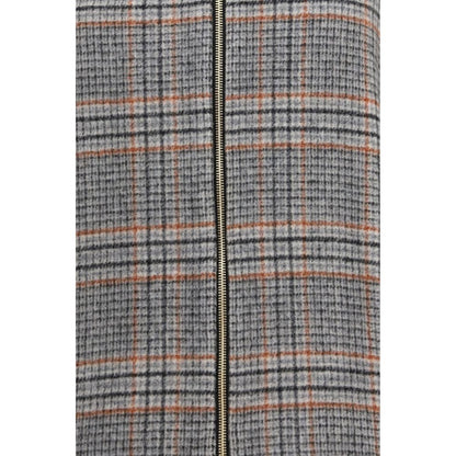 Gray Wool Oves Aries Bomber