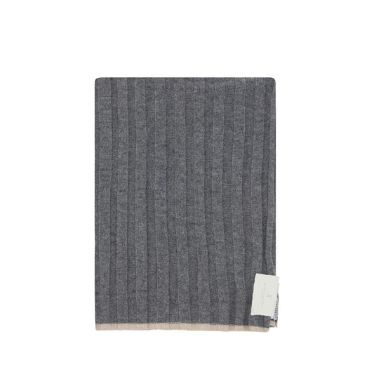 Gray Cashmere Scarf