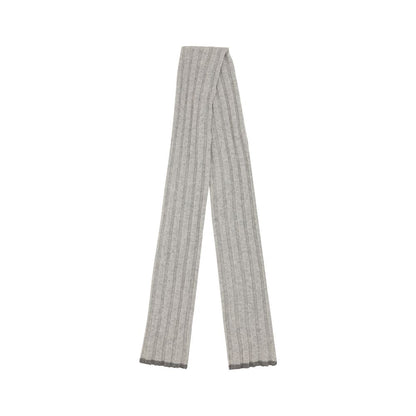 Gray Cashmere Scarf