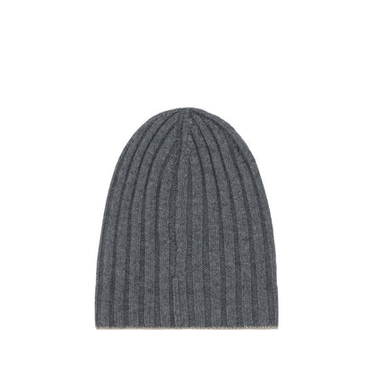 Gray Cashmere Beanie