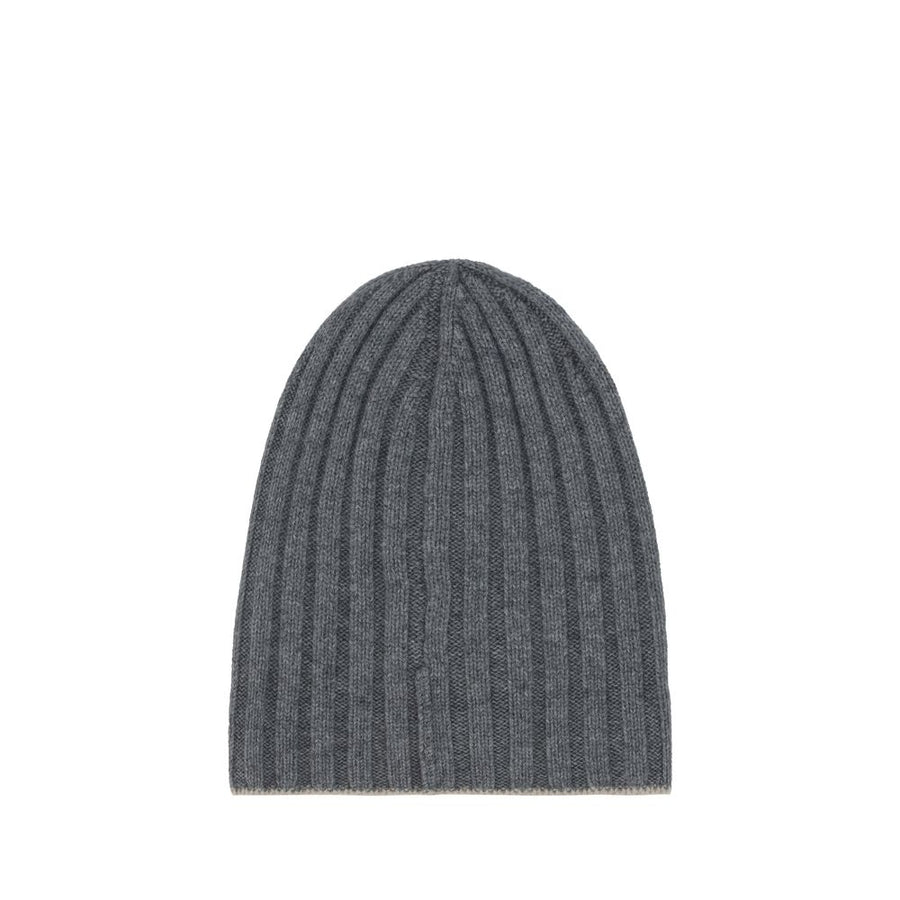 Gray Cashmere Beanie