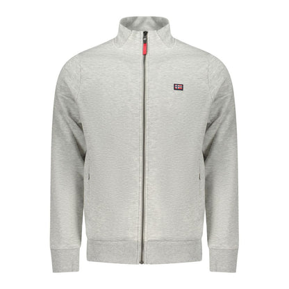 Grigio Cotton Men Sweatshirt