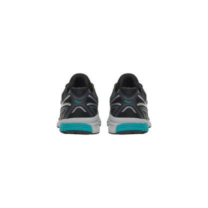 Black Synthetic Athletic Sneakers
