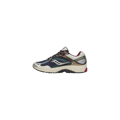 Blue Synthetic Athletic Sneakers