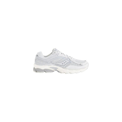 Gray Synthetic Athletic Sneakers